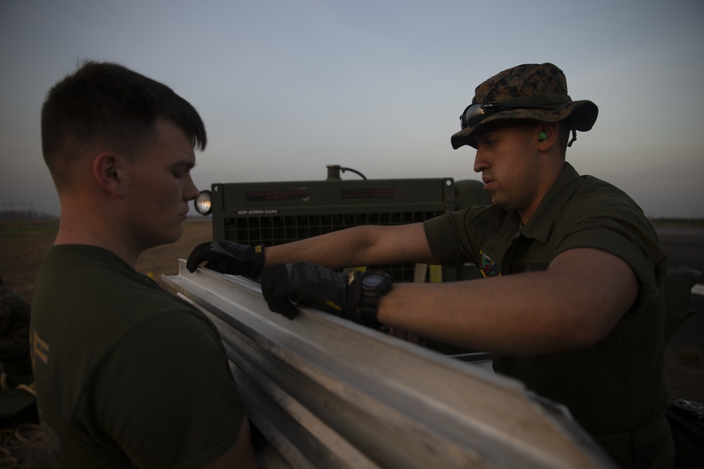 Balikatan 19: Expeditionary airfield technicians prepare the line