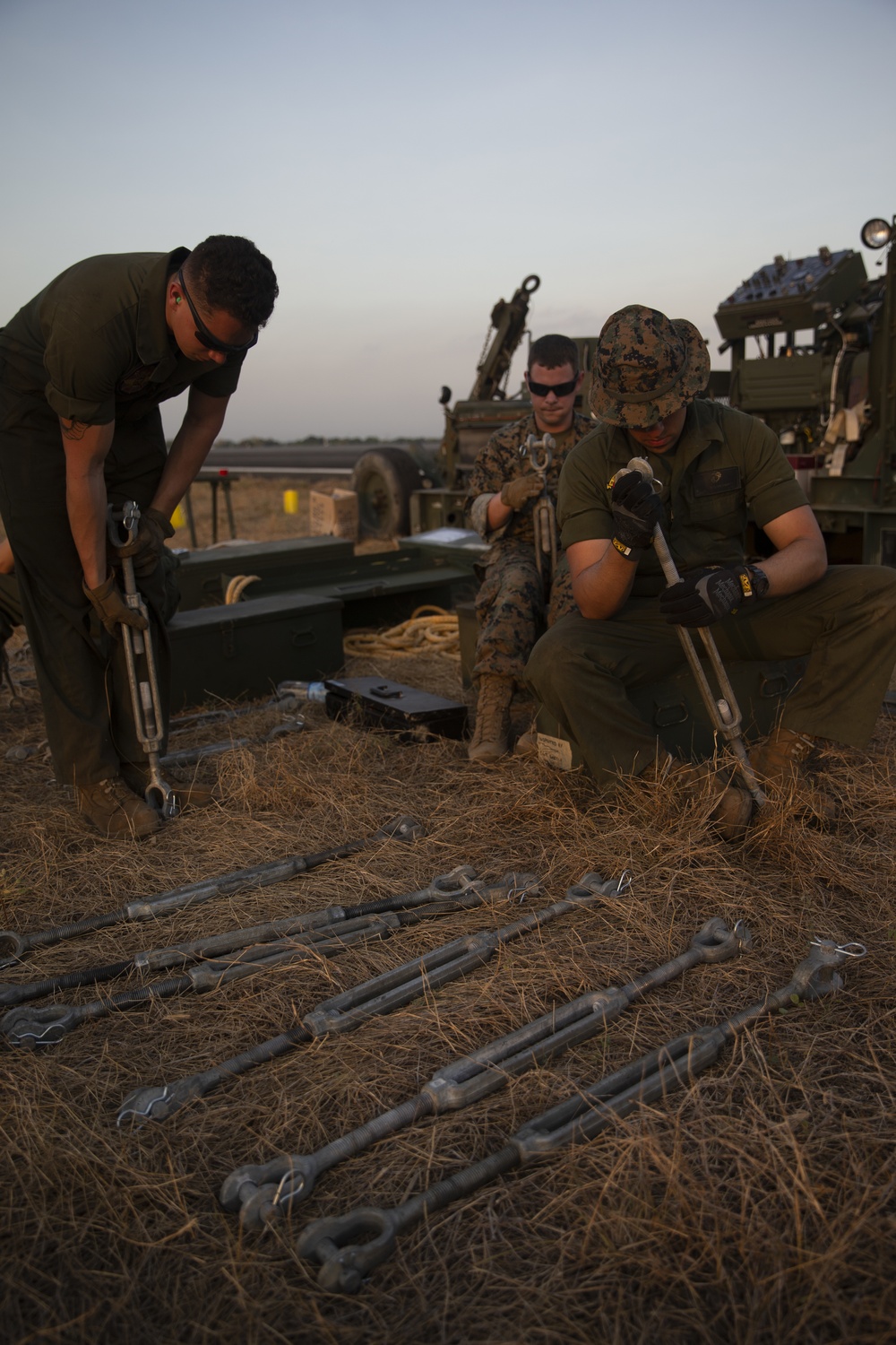 Balikatan 19: Expeditionary airfield technicians prepare the line