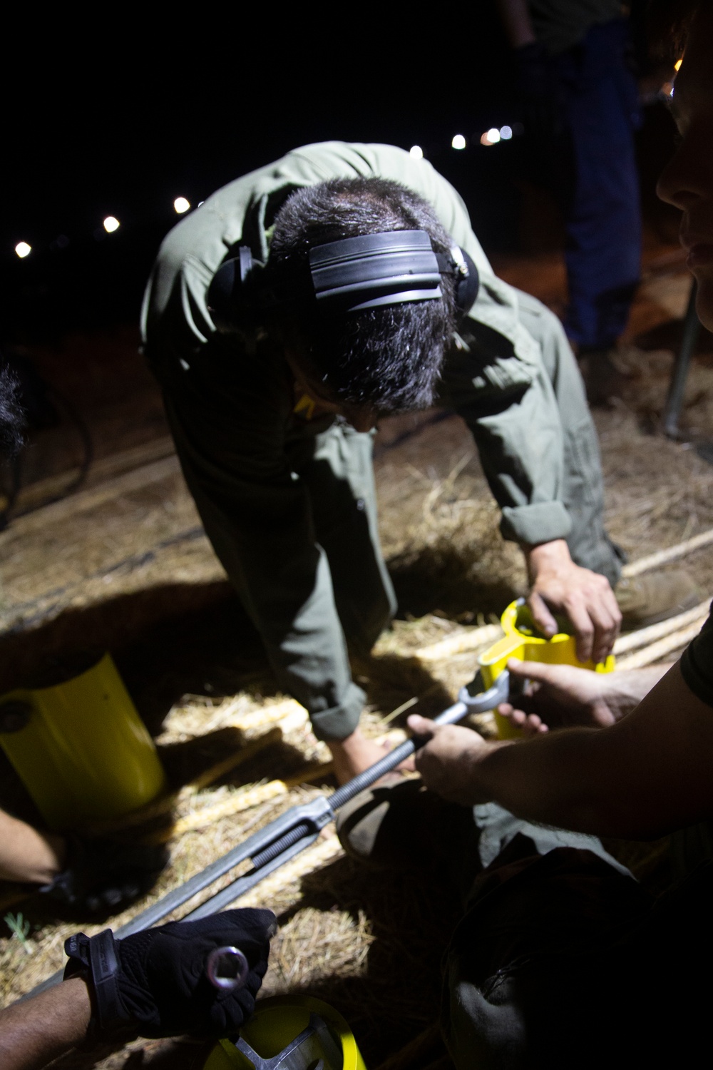 Balikatan 19: Expeditionary airfield technicians prepare the line