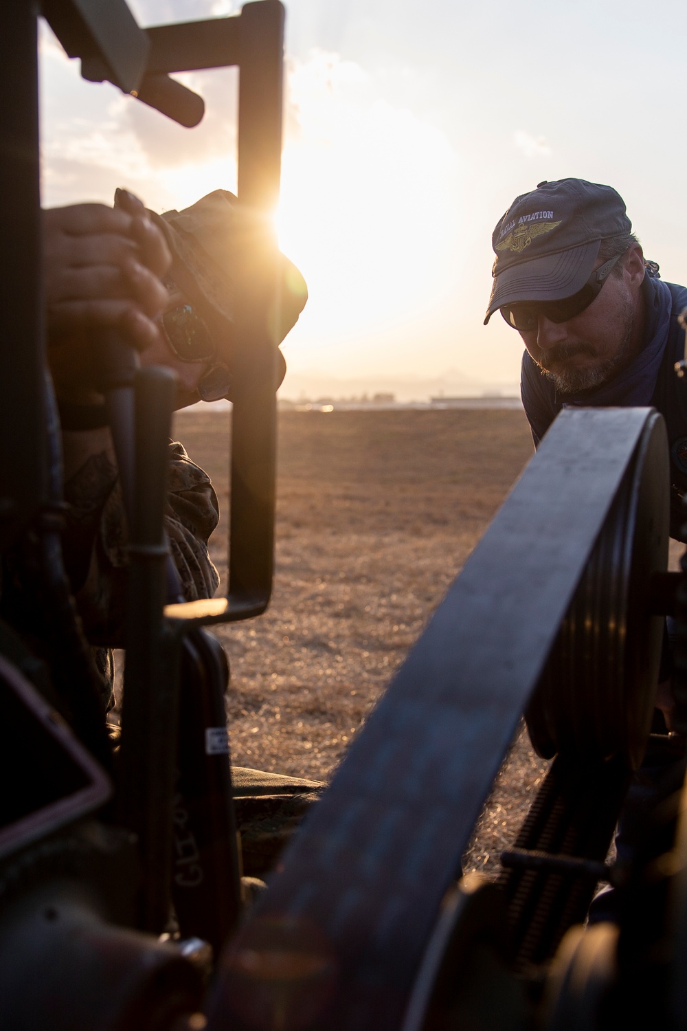 Balikatan 2019: Expeditionary airfield technicians prepare the line