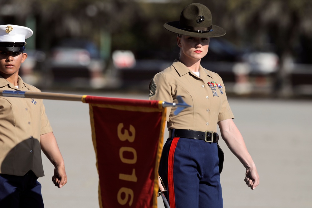 First combined company graduates MCRD Parris Island