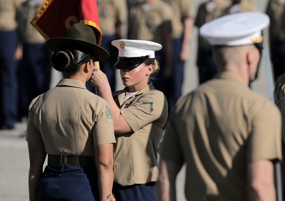 First combined company graduates MCRD Parris Island