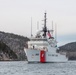 Coast Guard Cutter Seneca patrols Atlantic Ocean