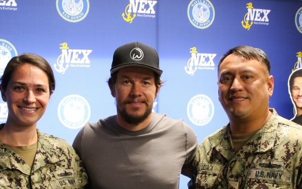 Mark Wahlberg Meets Top Surface Warfare Tacticians