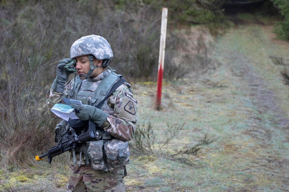 USARLC Soldiers compete in Best Warrior Competition