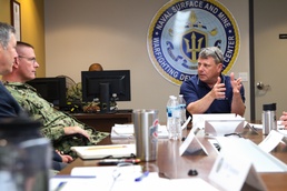 SMWDC Hosts Retired Admiral Bill Gortney