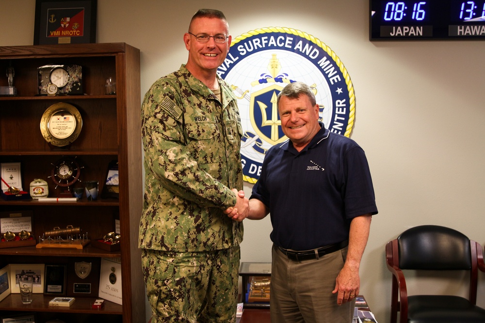 SMWDC Hosts Retired Admiral Bill Gortney