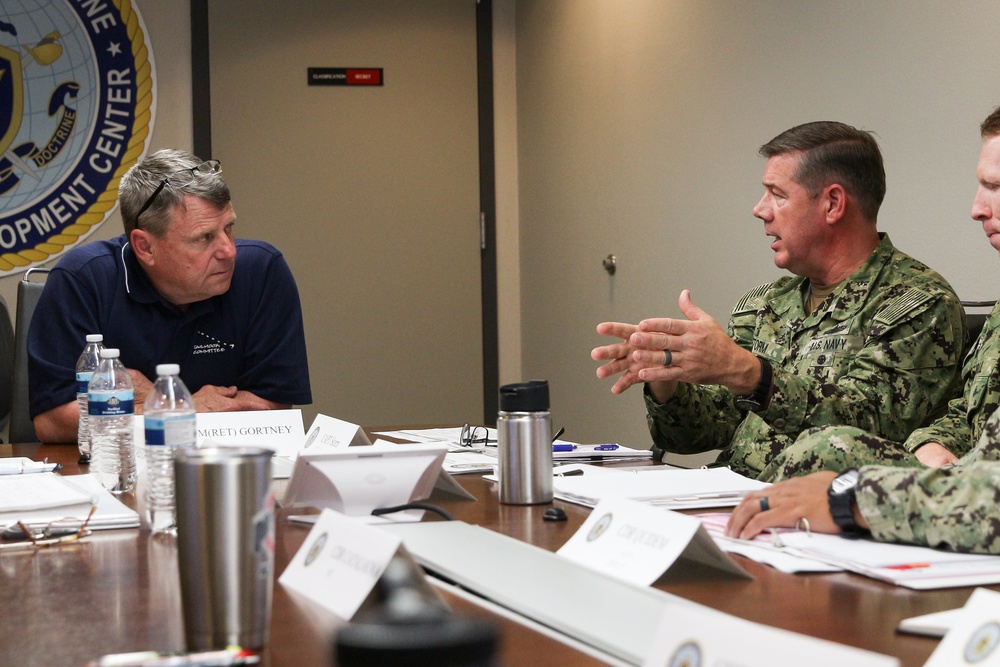 SMWDC Hosts Retired Admiral Bill Gortney