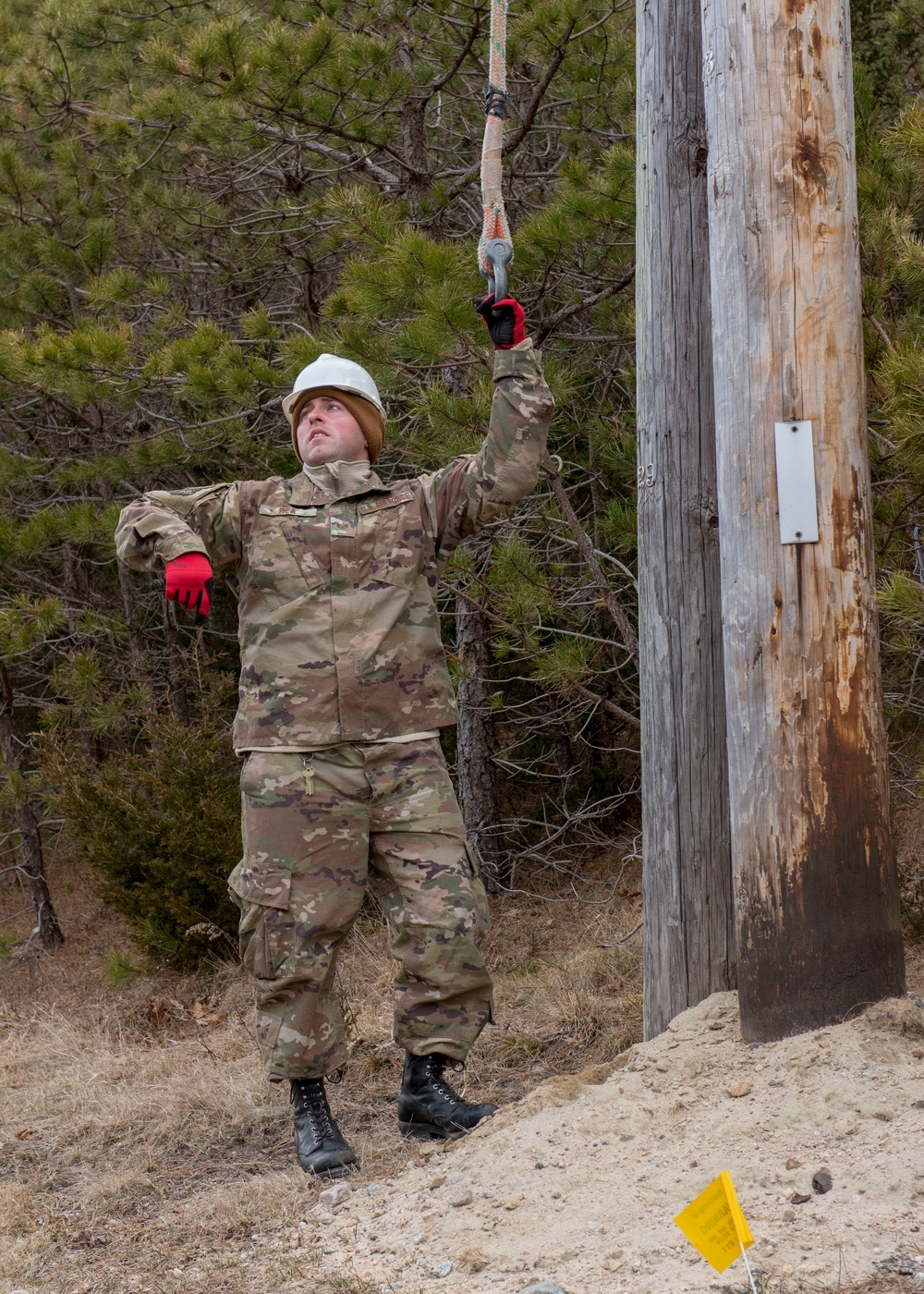 Electrical Systems Airmen bolster electrical infrastructure on Joint Base Cape Cod