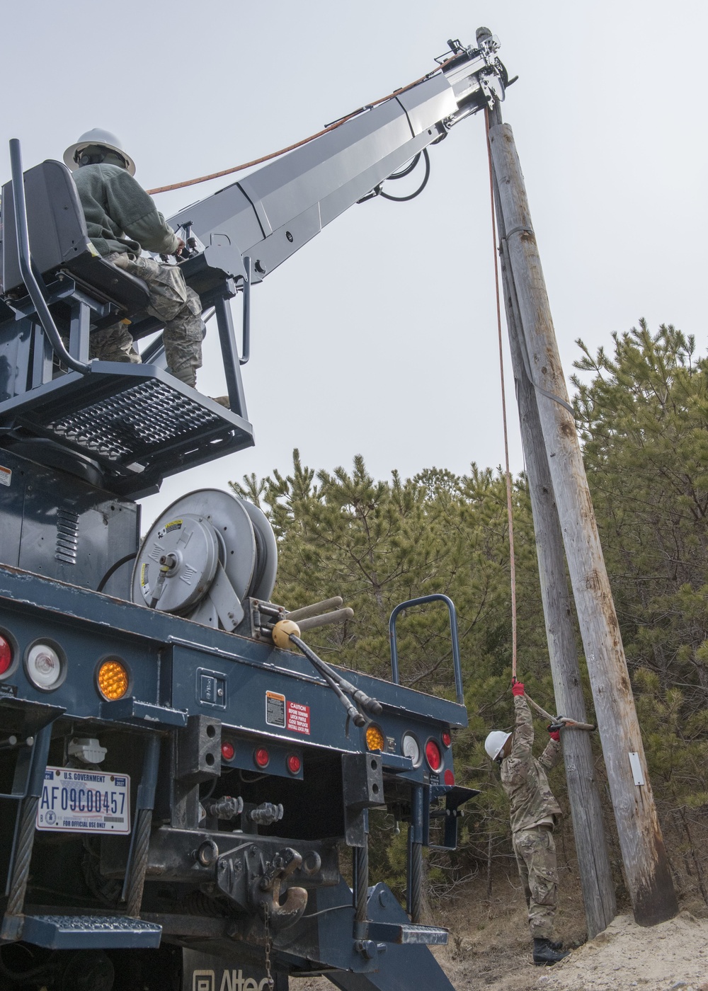 Electrical Systems Airmen bolster electrical infrastructure on Joint Base Cape Cod