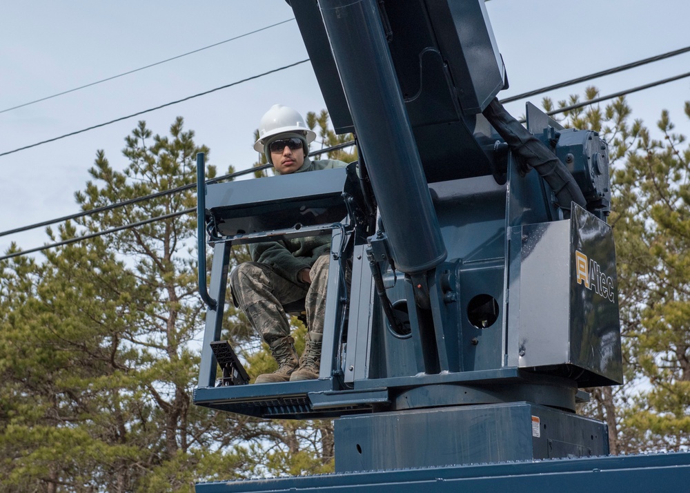 Electrical Systems Airmen bolster electrical infrastructure on Joint Base Cape Cod