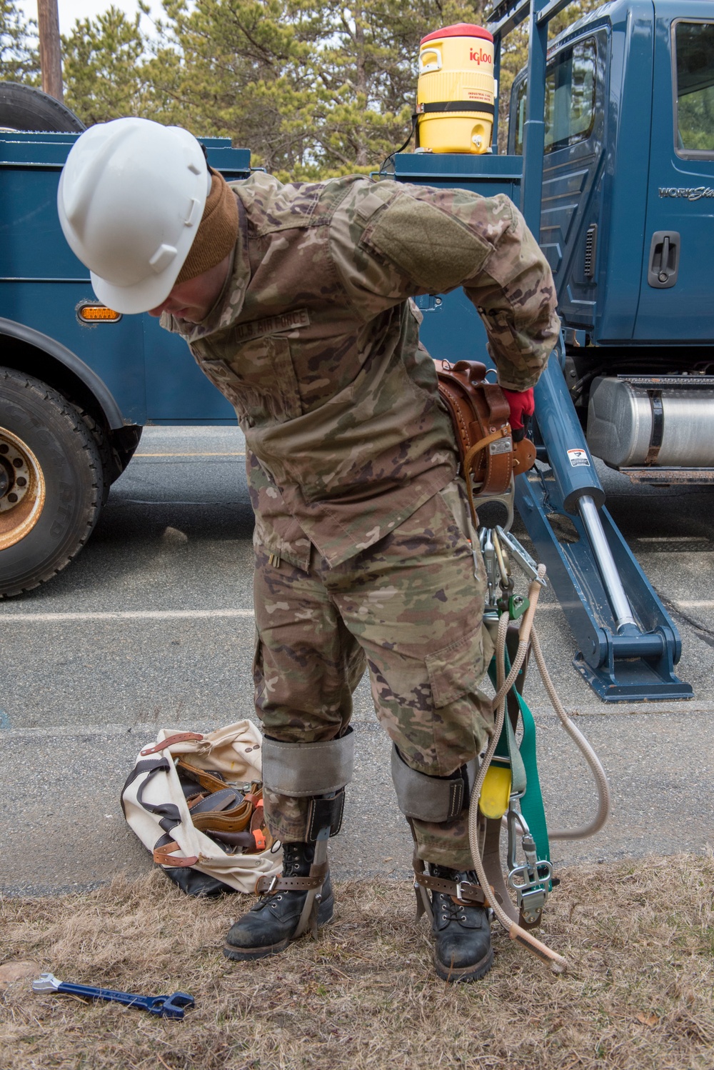 Electrical Systems Airmen bolster electrical infrastructure on Joint Base Cape Cod