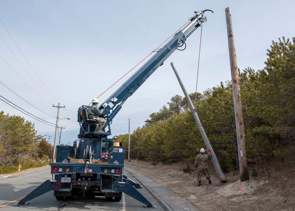 Electrical Systems Airmen bolster electrical infrastructure on Joint Base Cape Cod