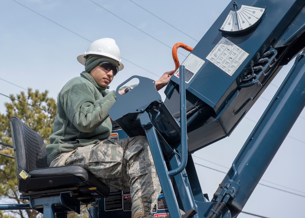 Electrical Systems Airmen bolster electrical infrastructure on Joint Base Cape Cod