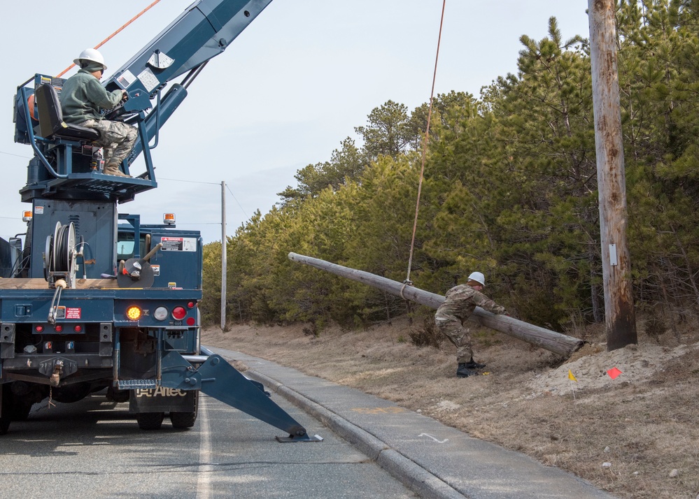 Electrical Systems Airmen bolster electrical infrastructure on Joint Base Cape Cod