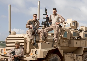 USMC Sgt. Naomi Polumbo, mechanic, tests mettle in the Middle East