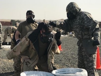 TF Hellhound Conducts CBRN Training