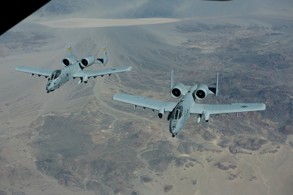 A-10 Thunderbolt Soars