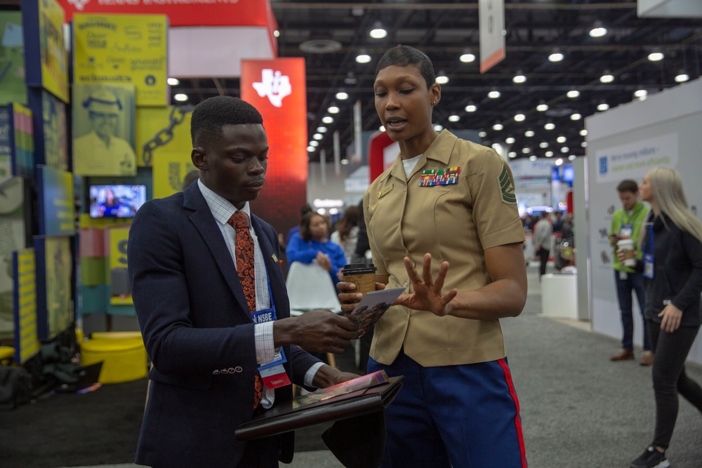 DVIDS Images Marines interact with engineering students at National