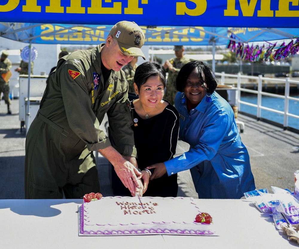 USS Makin Island celebrates Women’s History Month.