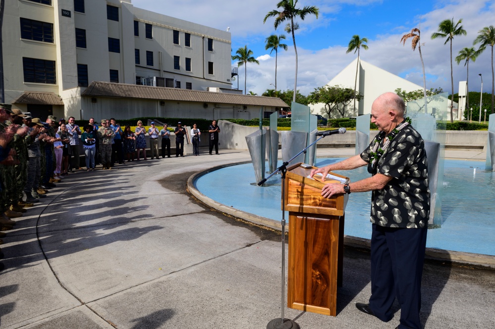 JBPHH holds the National Vietnam War Veterans’ Day proclamation ceremony.