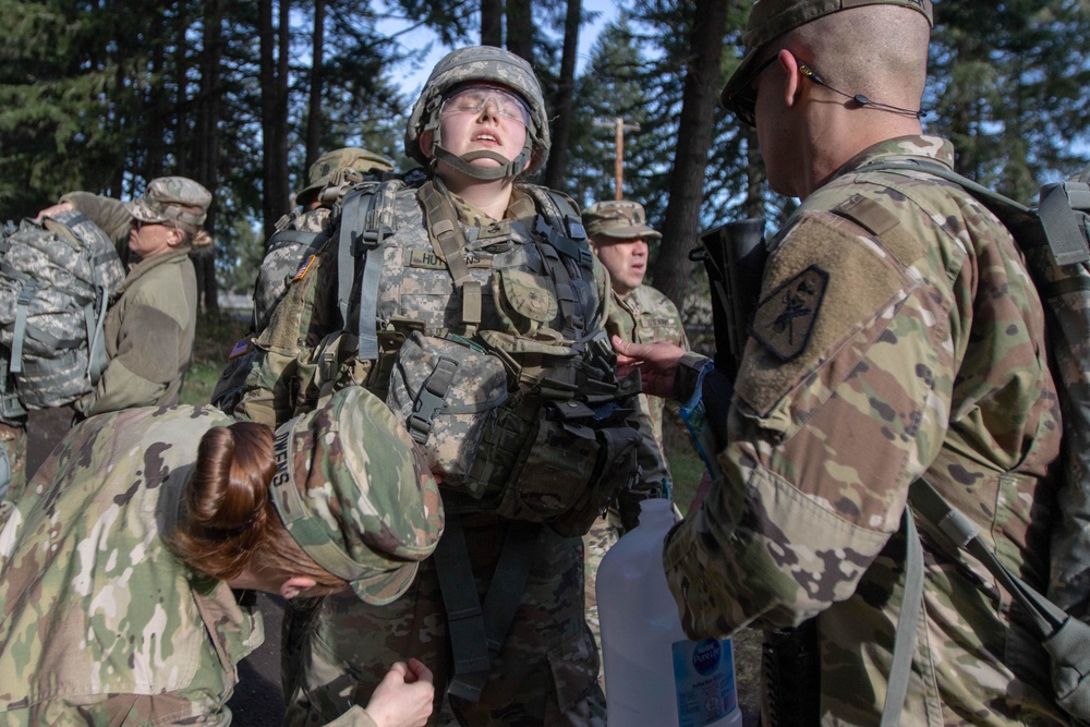 USARLC Soldiers compete in Best Warrior Competition