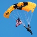 U.S. Army Golden Knight drop in at Vanden High School