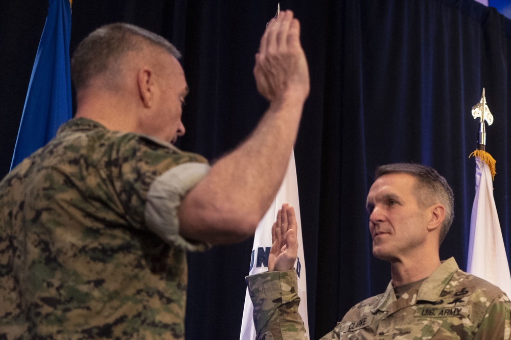 Clarke Promoted to General, Ahead of Taking Command of Socom