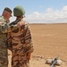 Maj. Gen. Robert Cloutier, U.S. Army Africa commanding general, visits African Lion 2019 field exercise