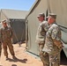 Maj. Gen. Robert Cloutier, U.S. Army Africa commanding general, visits African Lion 2019 field exercise