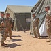 Maj. Gen. Robert Cloutier, U.S. Army Africa commanding general, visits African Lion 2019 field exercise