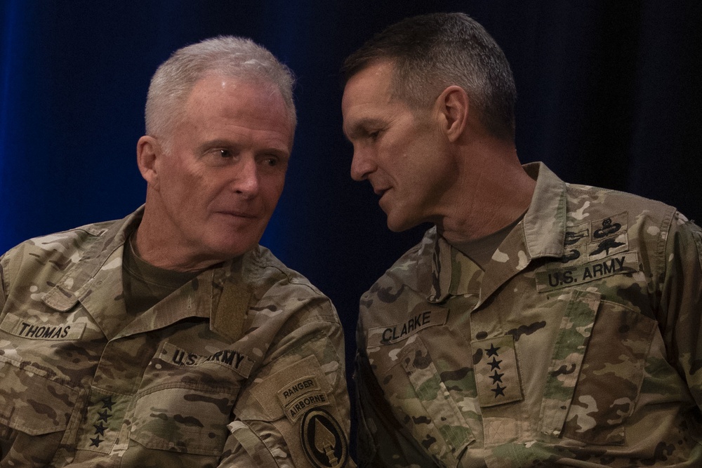 U.S. Special Operations Command Hosts Change of Command