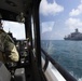 CTG 68.6 make waves while securing the Djibouti seas for USNS Tippecanoe