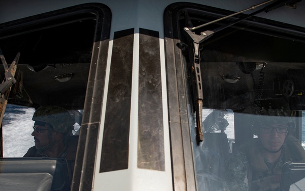 CTG 68.6 make waves while securing the Djibouti seas for USNS Tippecanoe