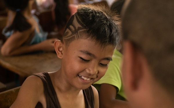 Balikatan 2019: AFP, U.S. Marines conduct community relations event at Santa Juliana Elementary School