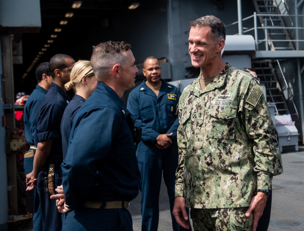Rear Adm. William Byrne Visits Harpers Ferry