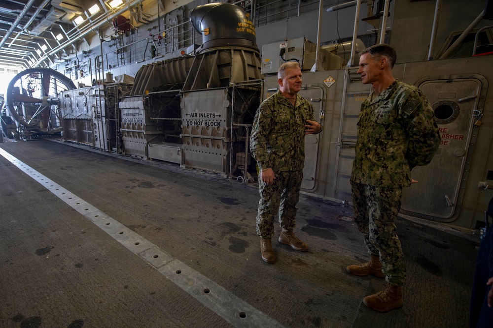 CSG 15 Visits USS John P. Murtha