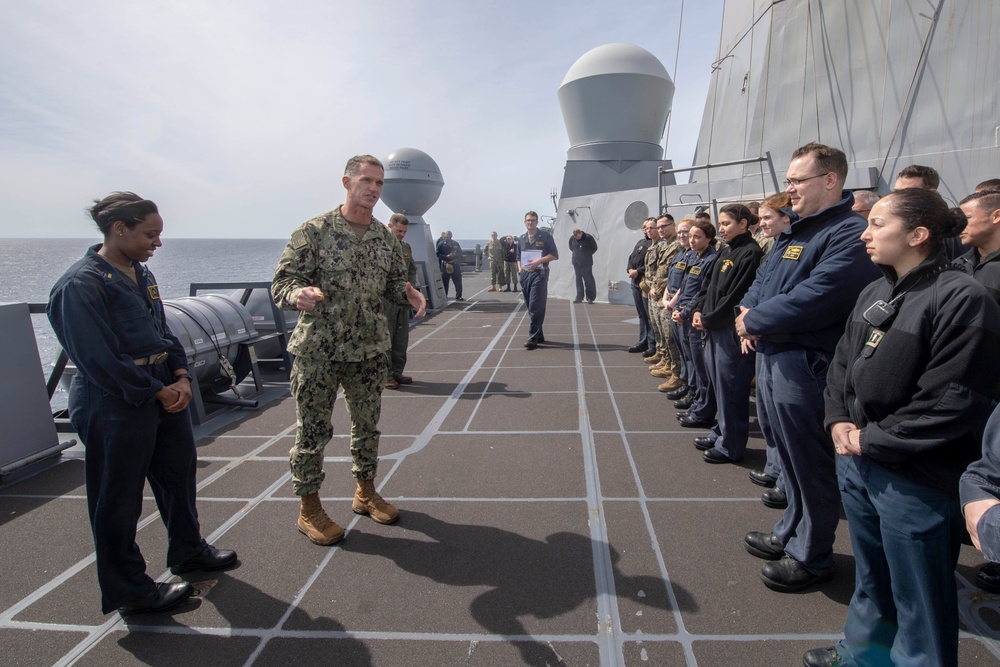 CSG 15 Visits USS John P. Murtha