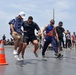 USS Blue Ridge holds steel beach picnic