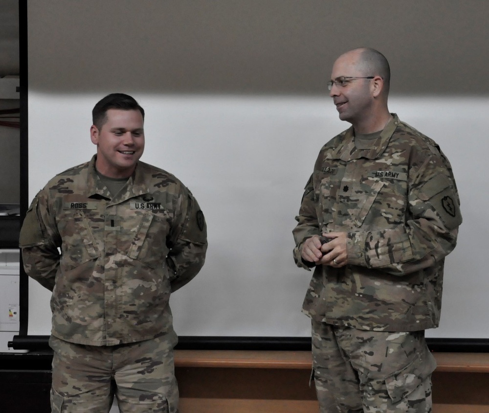 1LT Ross Farewell Ceremony