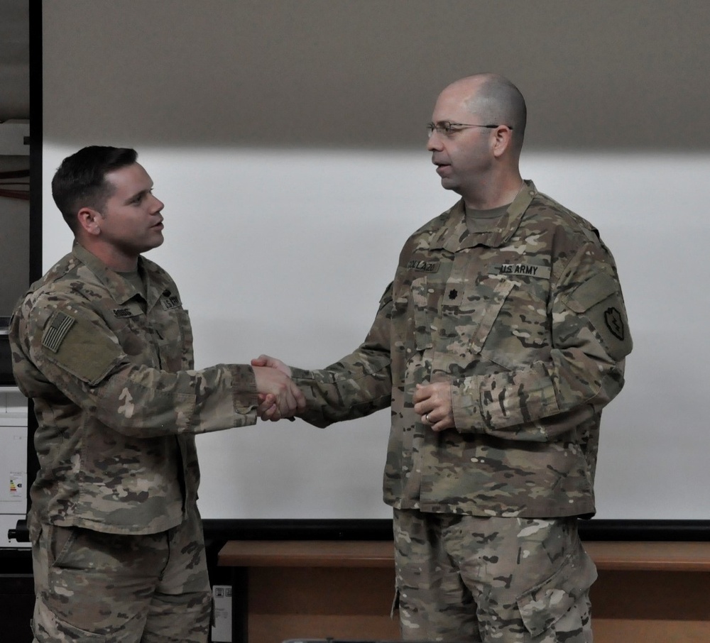 1LT Ross Farewell Ceremony