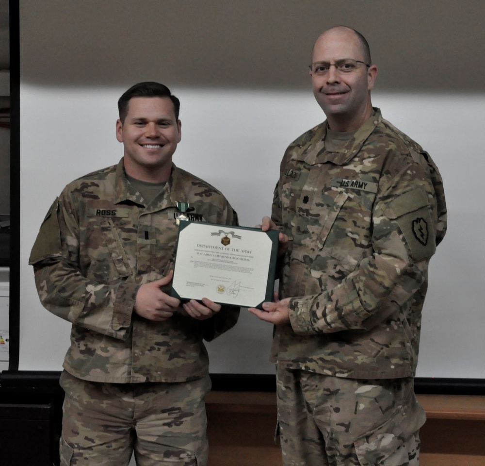 1LT Ross Farewell Ceremony