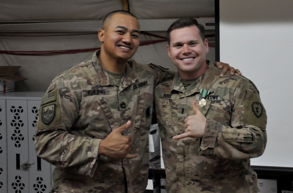 1LT Ross Farewell Ceremony