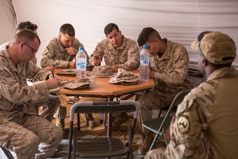 4th ANGLICO Marines take on Exercise African Lion