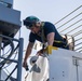 AS3 Fann Cleans an Amphibious Assault Crane
