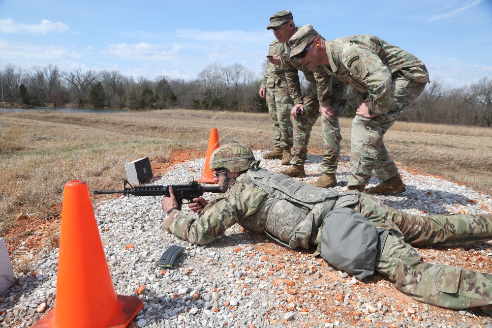 Missouri National Guardsmen compete in the State Best Warrior Competition