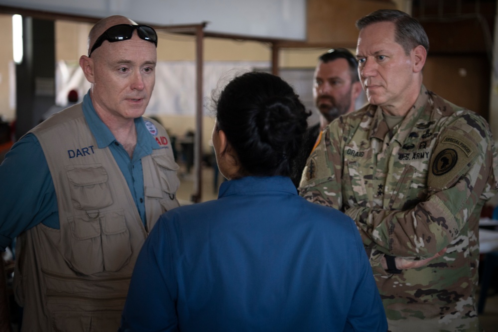 Maj. Gen. Craig Visits Beira, Mozambique