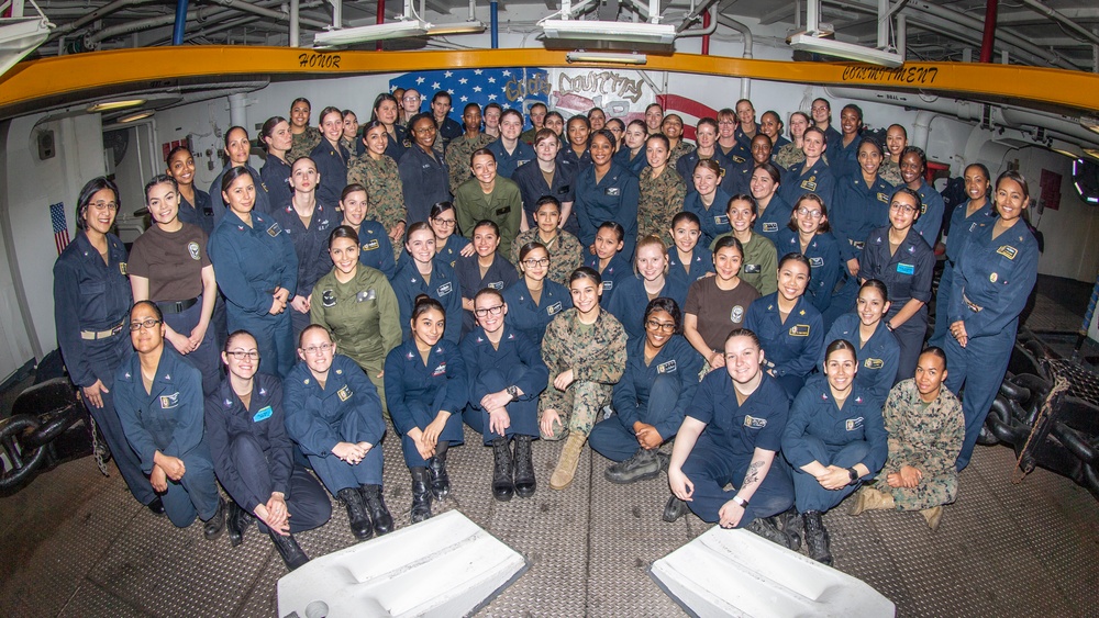 USS Boxer Woman's History Month Appreciation