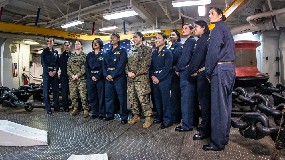 USS Boxer Woman's History Month Appreciation