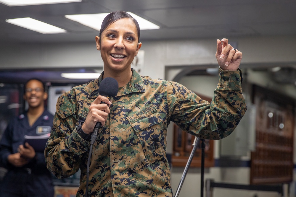 USS Boxer Woman's History Month Appreciation